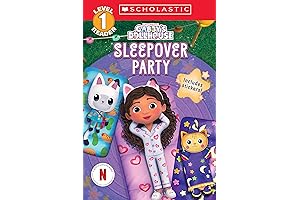 Gabby's Dollhouse: Sleepover Party (Scholastic Reader, Level 1)