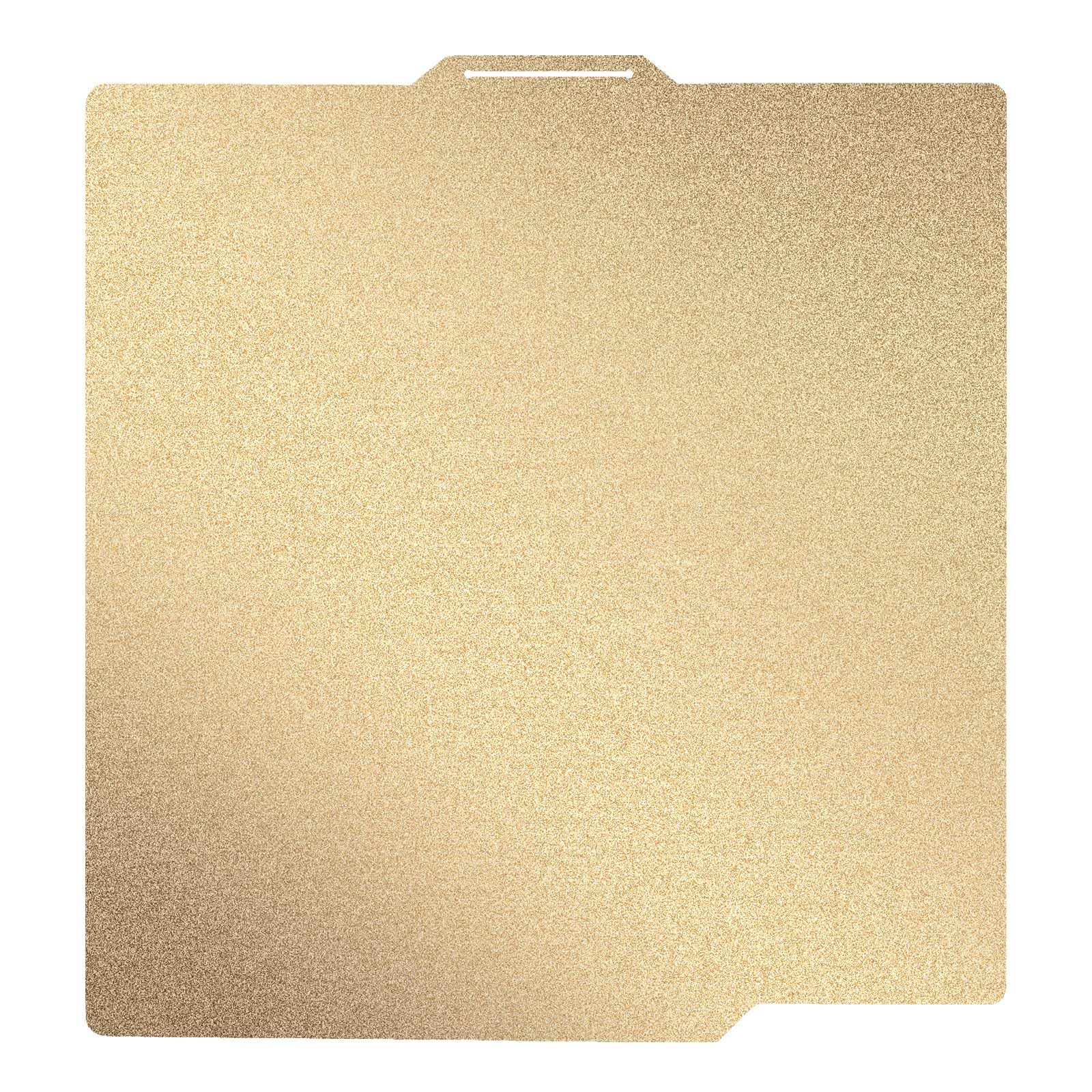 Double Sided Textured PEI Spring Steel Build Plate 257x257mm, Flexible PEI Print Bed PEI Sheet for Bambu Lab X1/X1C/P1P/P1S/P2S/A1 3D Printer