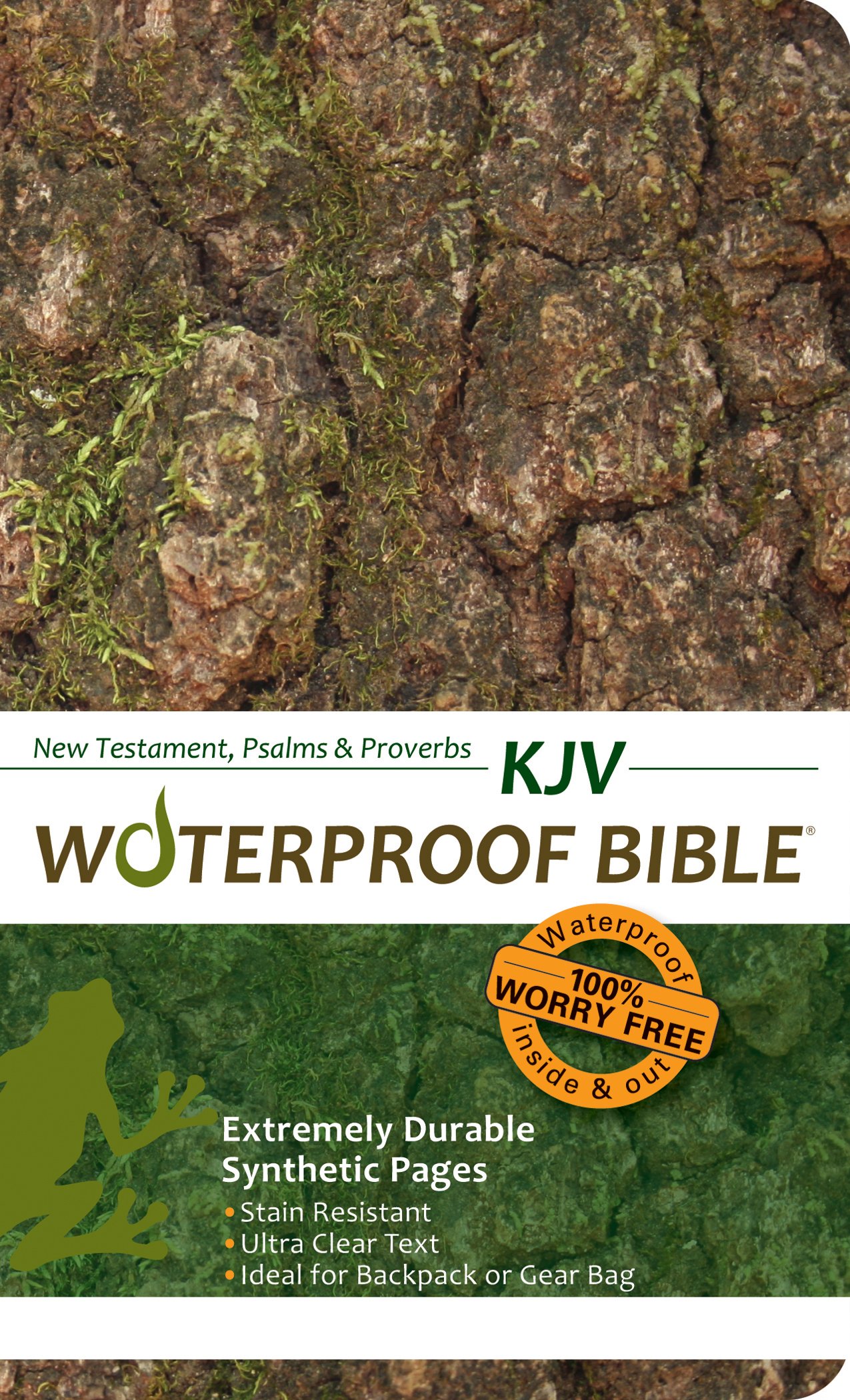 KJV Waterproof New Testament with Psalms and Proverbs