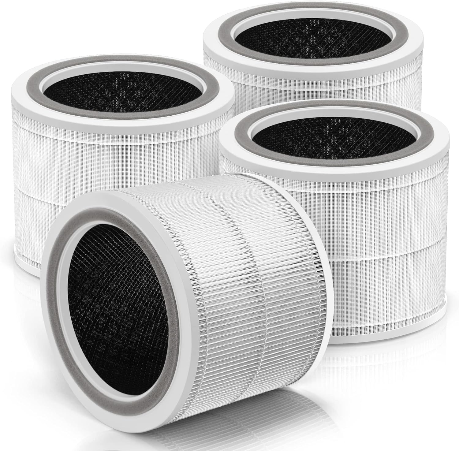[4 PACKS] CORE 200 Replacement Filter Compatible with LEVOIT Smart Air Purifier Filter