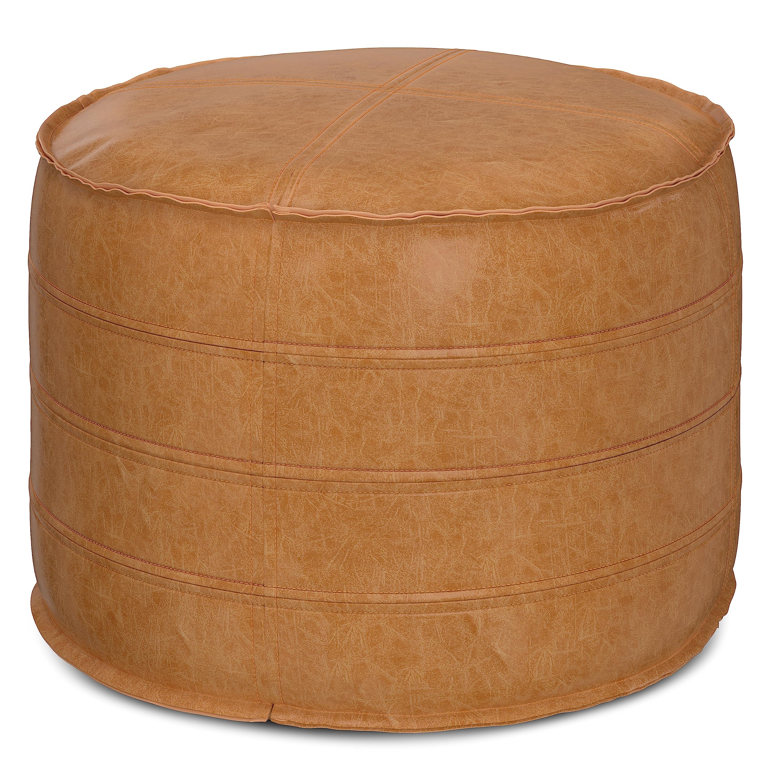 SIMPLIHOME Brody Round Pouf
