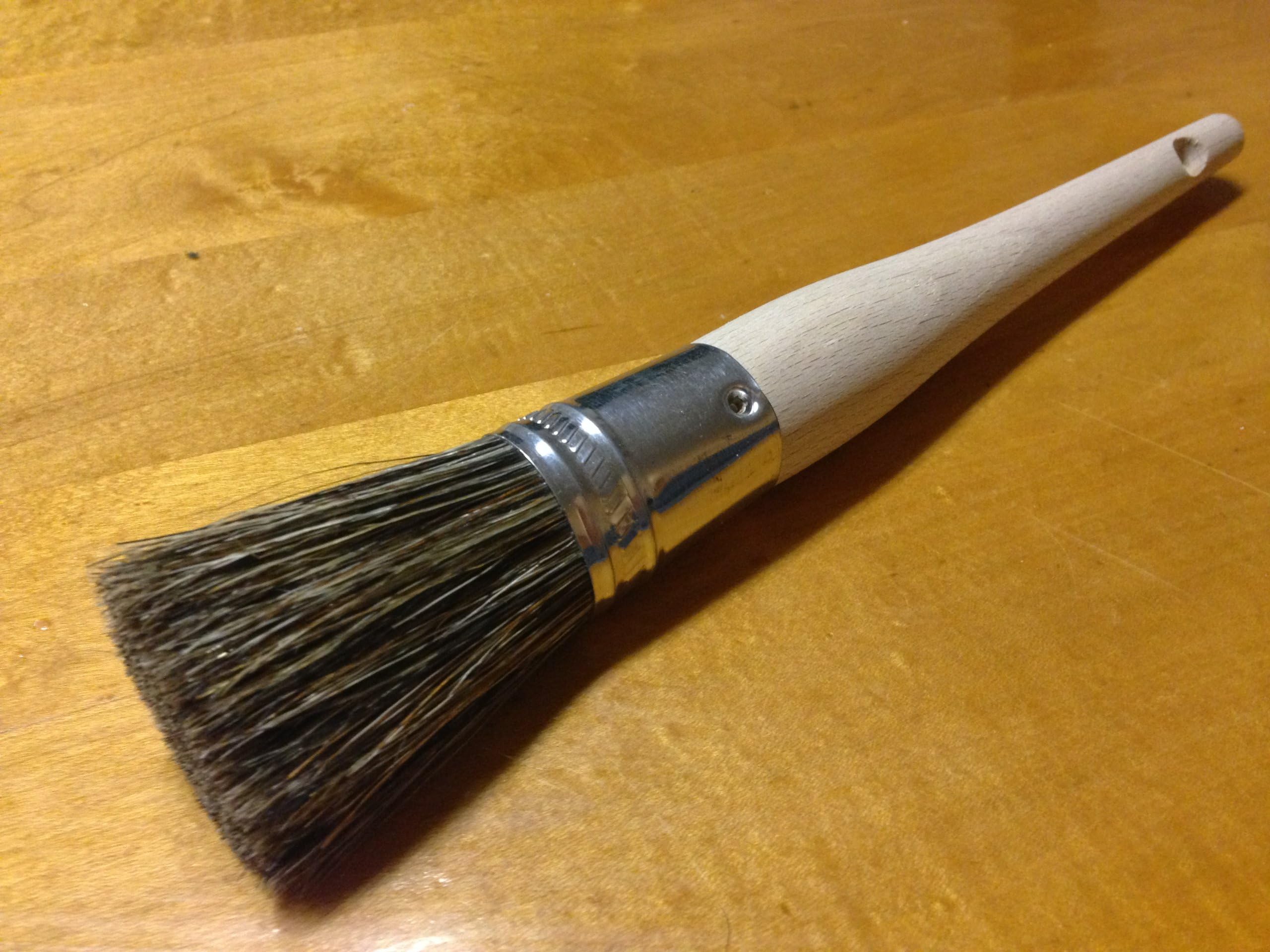Chalk Paint & Wax Brush- Large - Oval Furniture Painting Brush