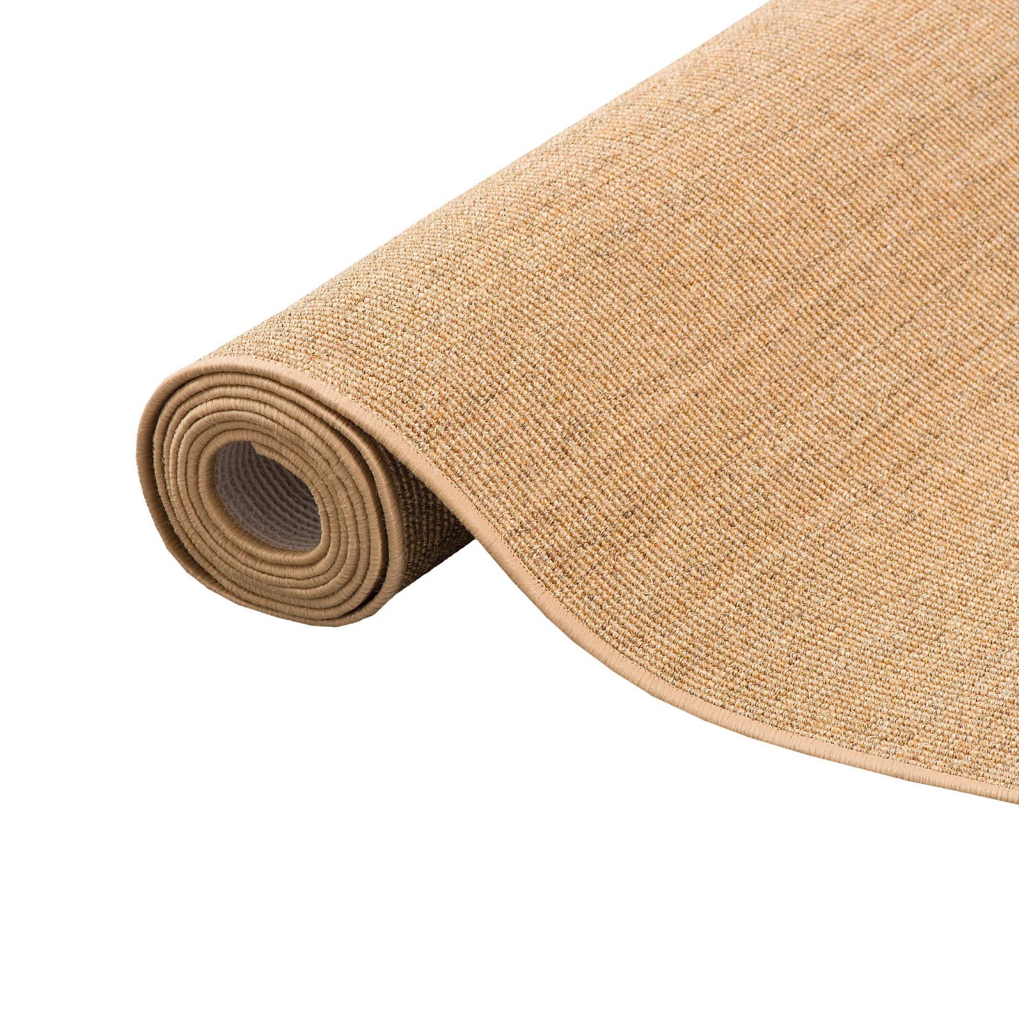 Snapstyle Sisal Teppichläufer - Robust & Ökologisch - Vielfältige Farben und Größen - Ideal für Wohnzimmer, Flur und Diele - Natürlich & Stilvoll