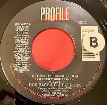 Amazon.co.jp: Get on the dance floor (1989) / Vinyl single