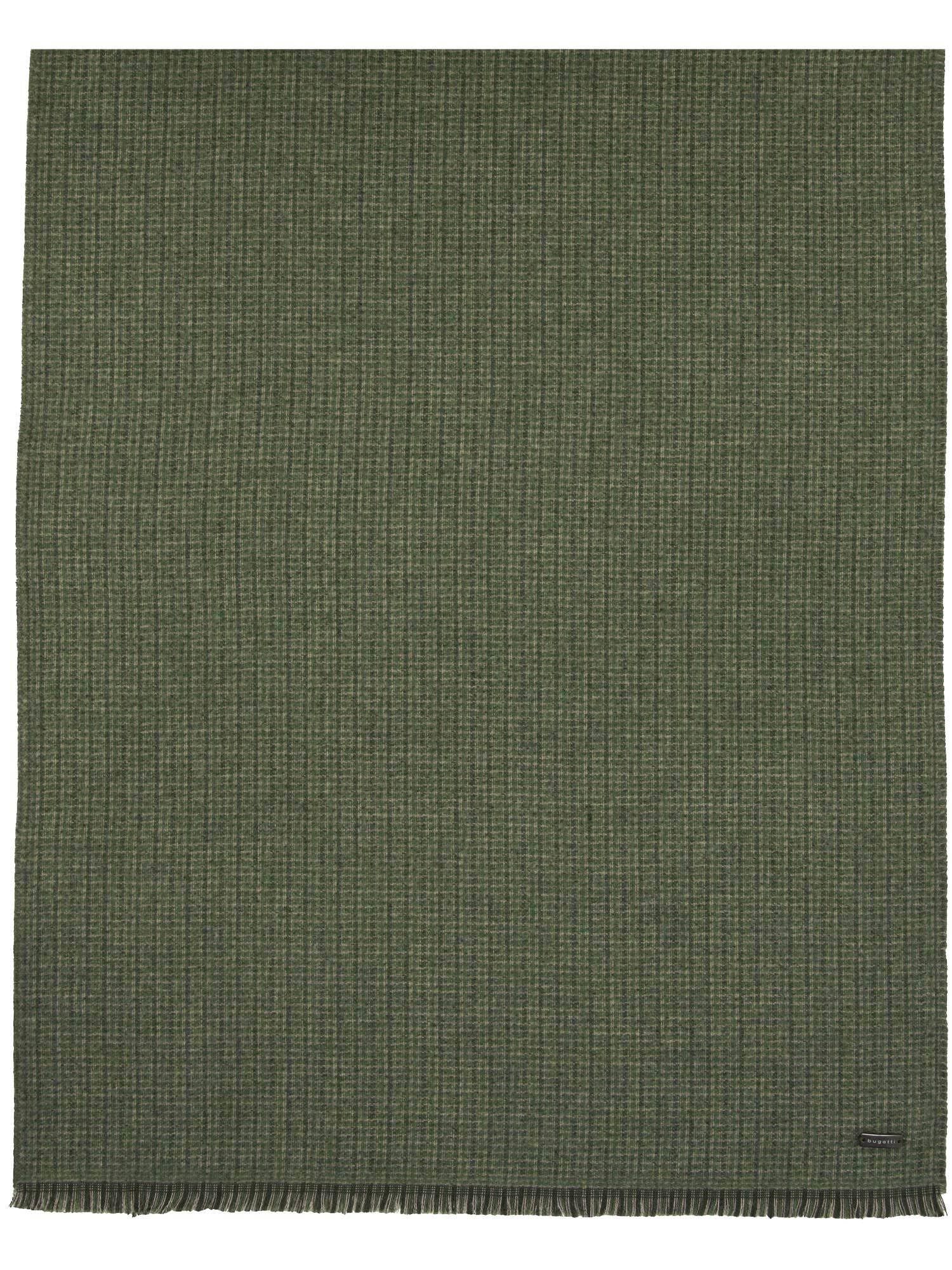 bugatti Sciarpa double-face con quadri sottili, 45 x 180 cm, a quadri standard, con percentuale di lana
