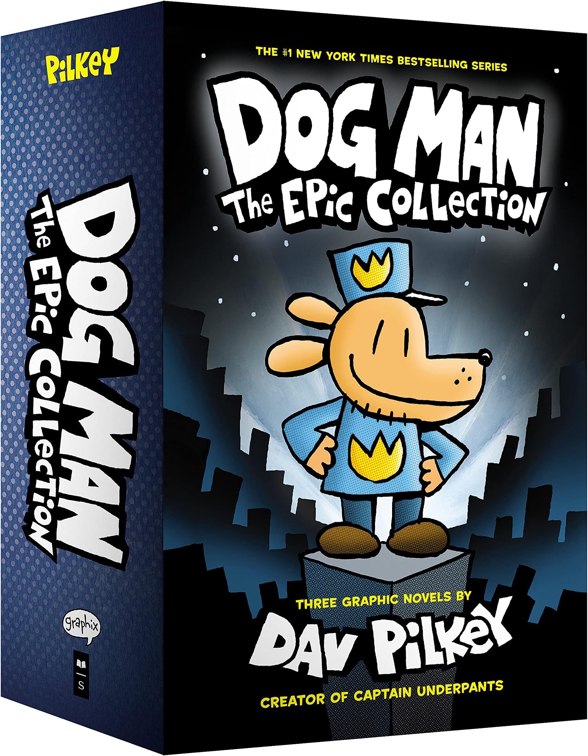 Dog Man 1-3 (3-Volume Set) : The Epic Collection (Dog Man) (BOX)