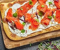 Vista 4 de Ducktrap, Salmón rojo salvaje ahumado en frío, 0.25 libras