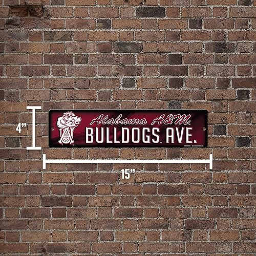 Miniatura 5 de Rico Industries Letrero de plástico de la NCAA de plástico de 4 x 16 pulgadas