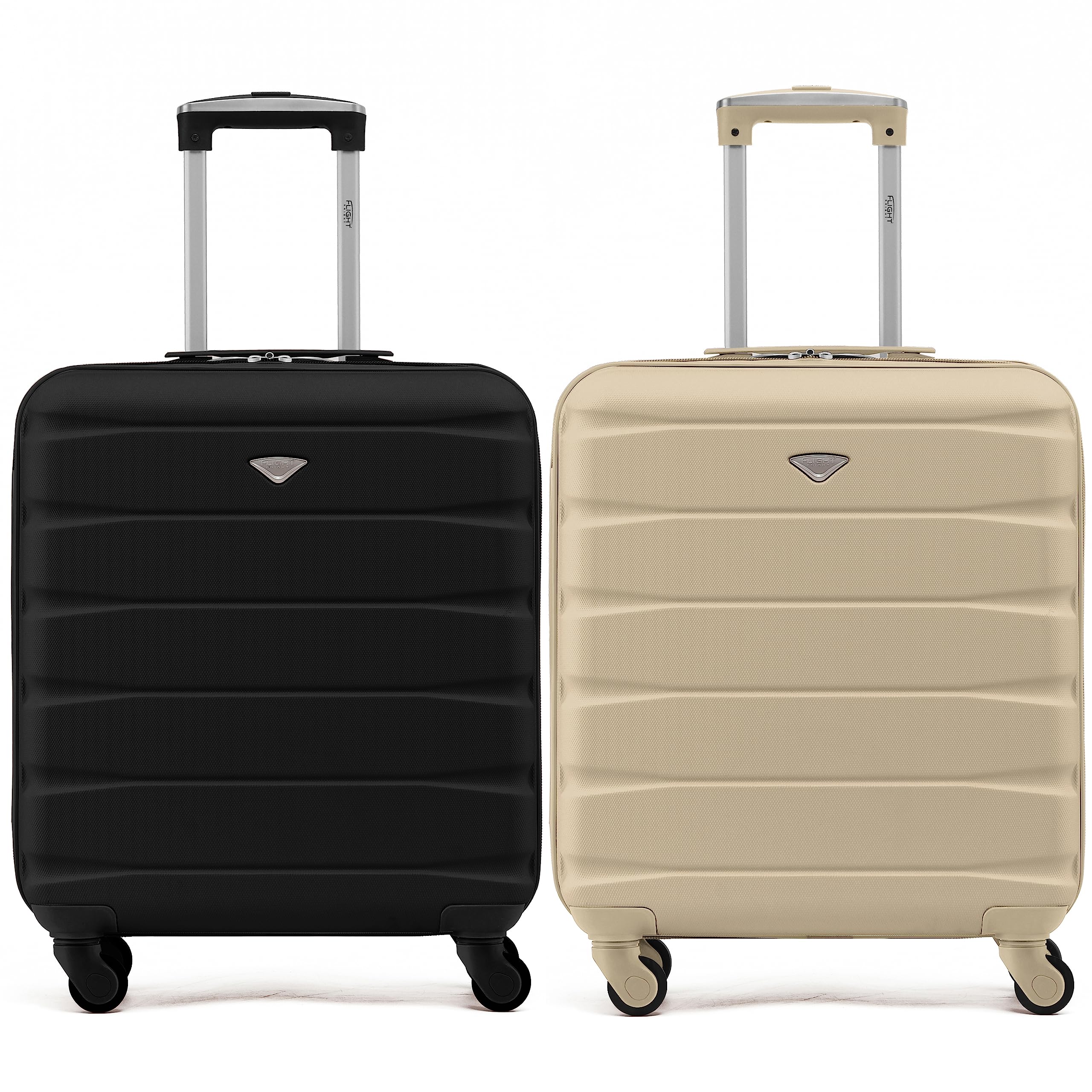 Flight Knight Suitcase Set of 2 Lightweight 4 Wheel ABS Hard Case Cabin Carry On Hand Luggage Approved for Over 100 Airlines Including easyJet, British Airways, Ryanair & Many More 55x35x20cm — view 10