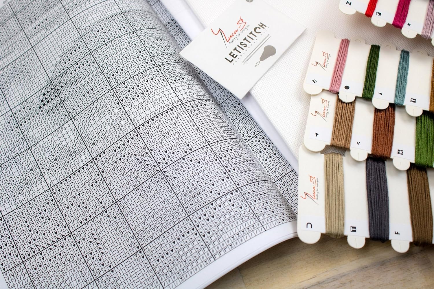 Luca-S Cross Stitch Kit Lake Annecy