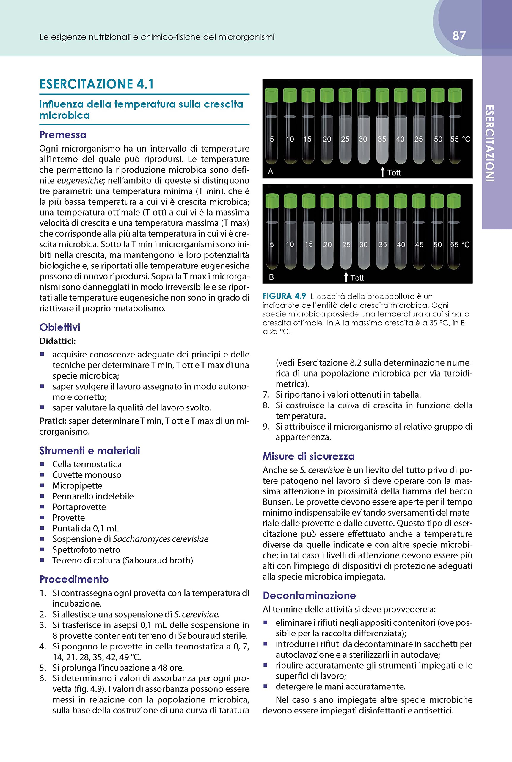 Laboratorio didattico di microbiologia, biologia e biotecnologie