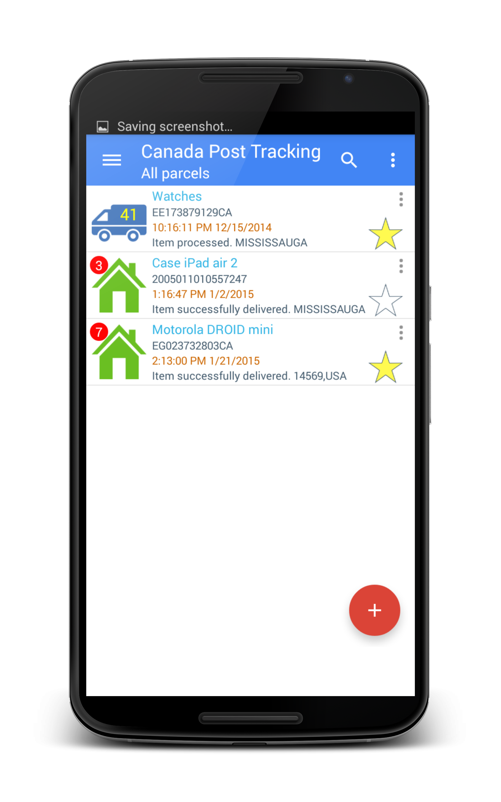 Canada Post Auto Tracking System - App on Amazon Appstore