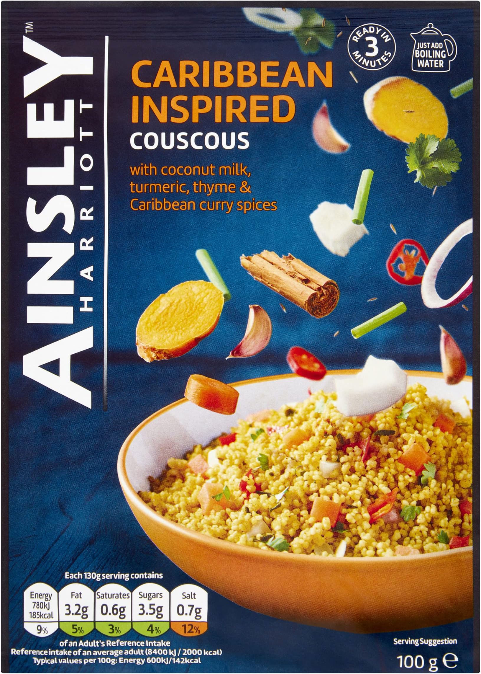 Caribbean Couscous, 100 g, Pack of 12