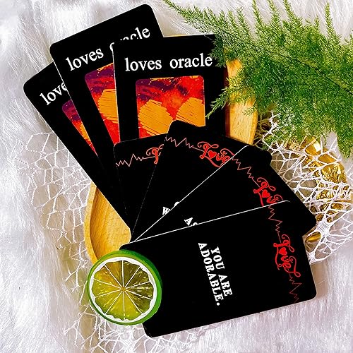 Miniatura 9 de Han Yu Bowen Love Oracle & Tarot Cards - Baraja de 80 cartas de llama gemela con mensajes