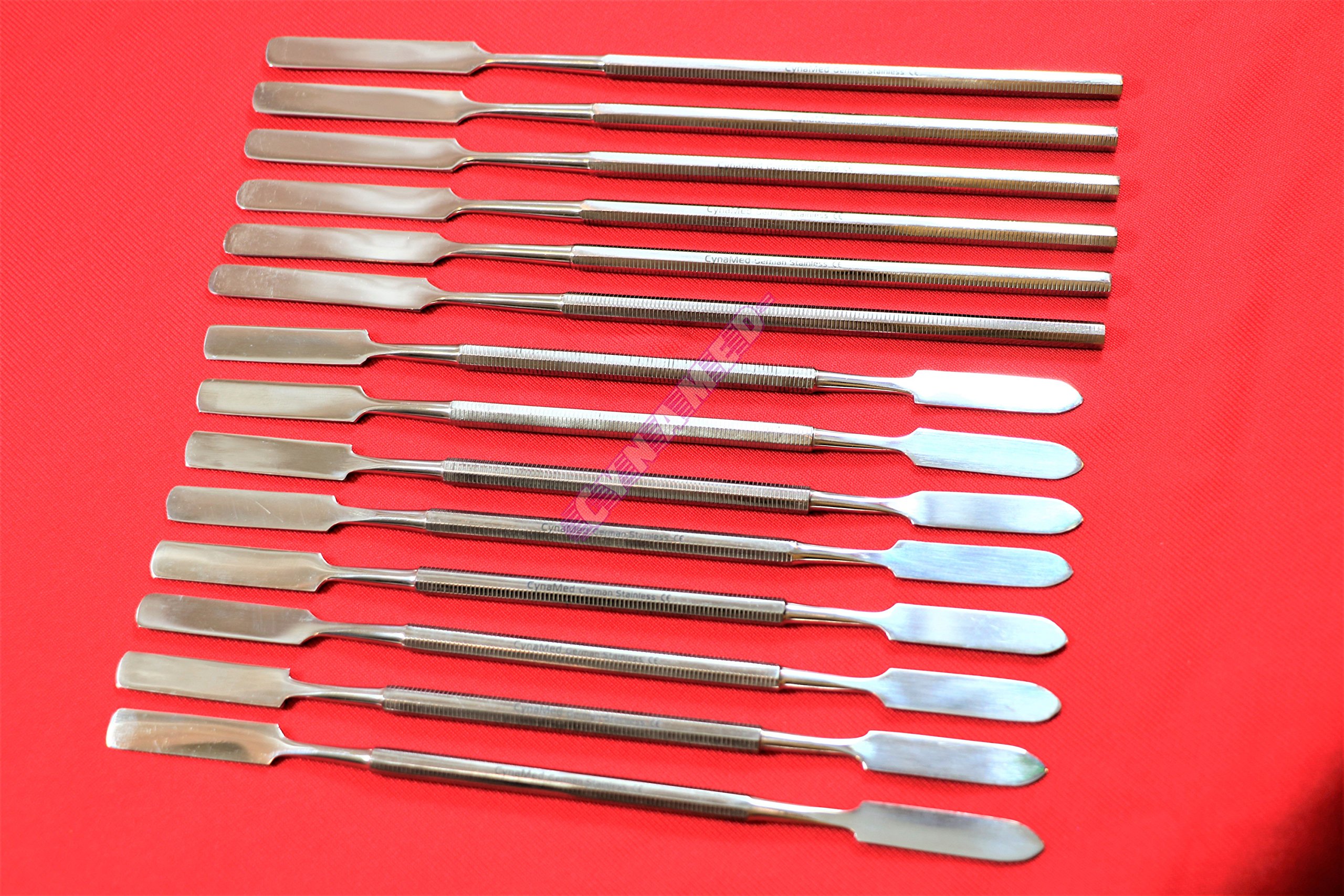 8 Pieces Single Plus Double Ended Cement Spatulas Dental Cement Mixing Tool Cynamed