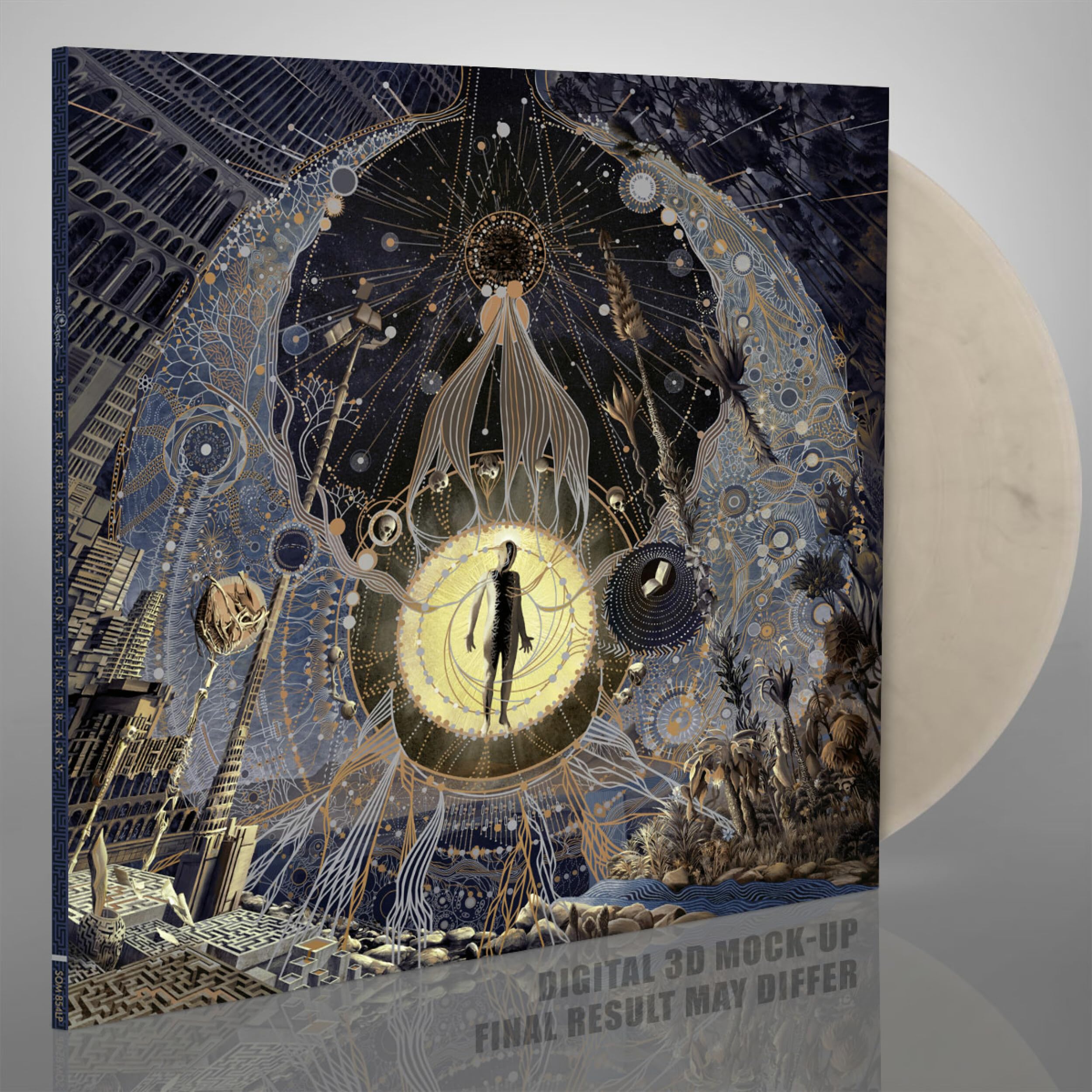 And Oceans The Regeneration Itinerary (crystal Clear/silver Marbled) LP New 8226