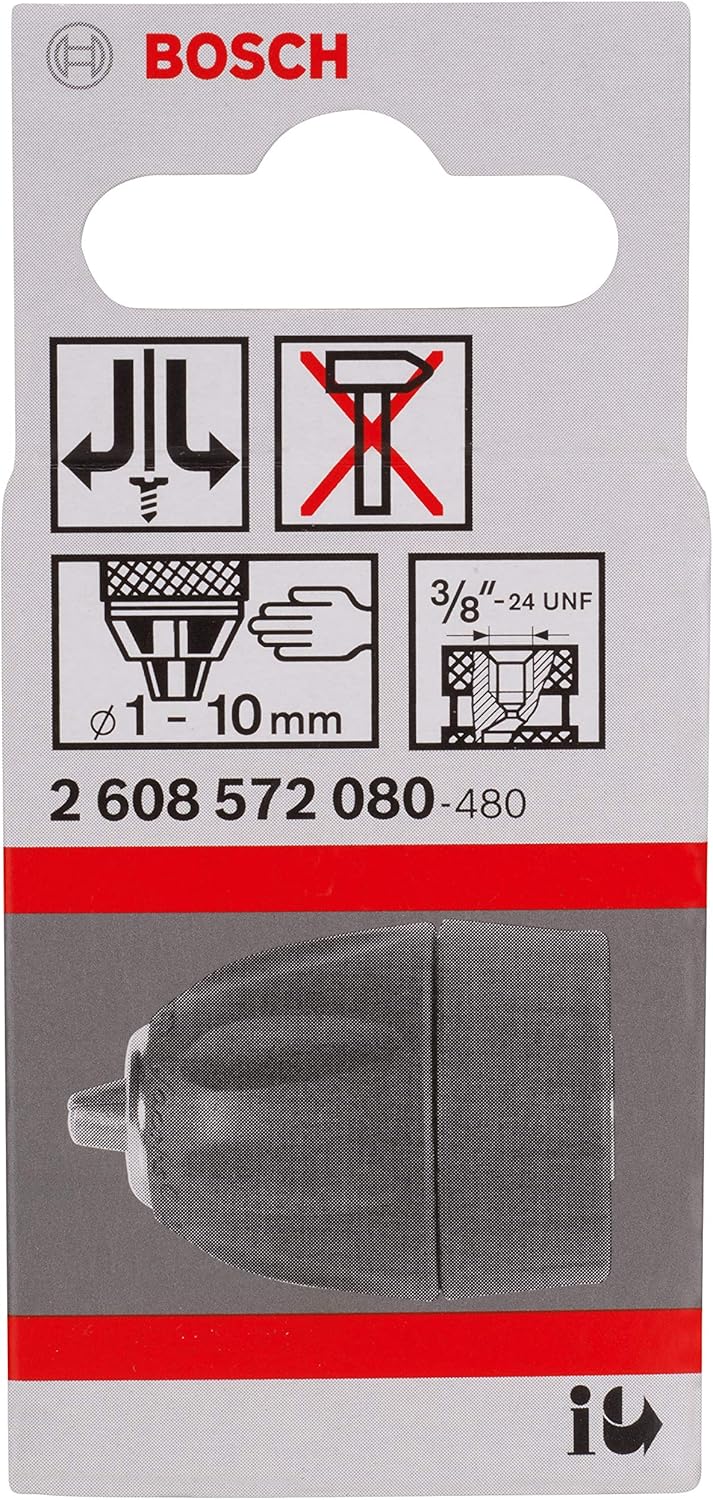 Suреr Sаlе 🛒 Bosch 2608572080 Quick Drill Chuck 1-10mm