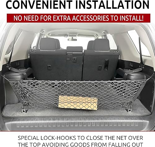 Miniatura 2 de Red de carga para camión estilo envolvente para Toyota 4Runner 2003 04 05 06 07 08 09 10 11 12 13 14 15 2016