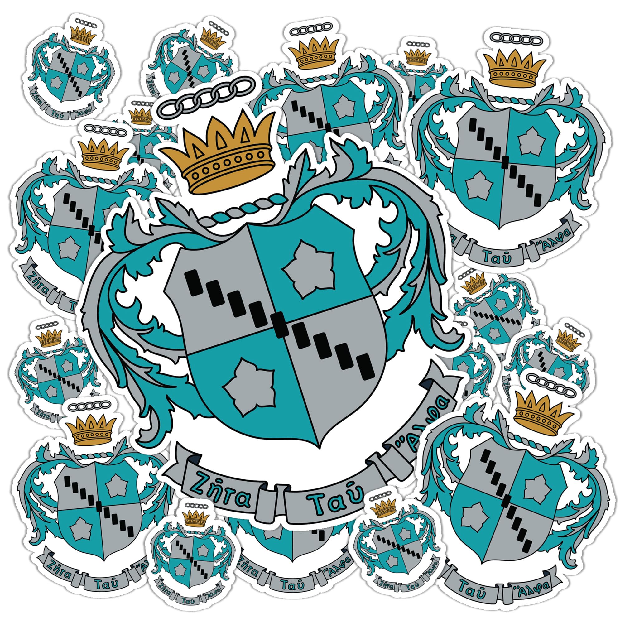 Amazon.com: Desert Cactus Zeta Tau Alpha Sticker ZTA Multiple Size