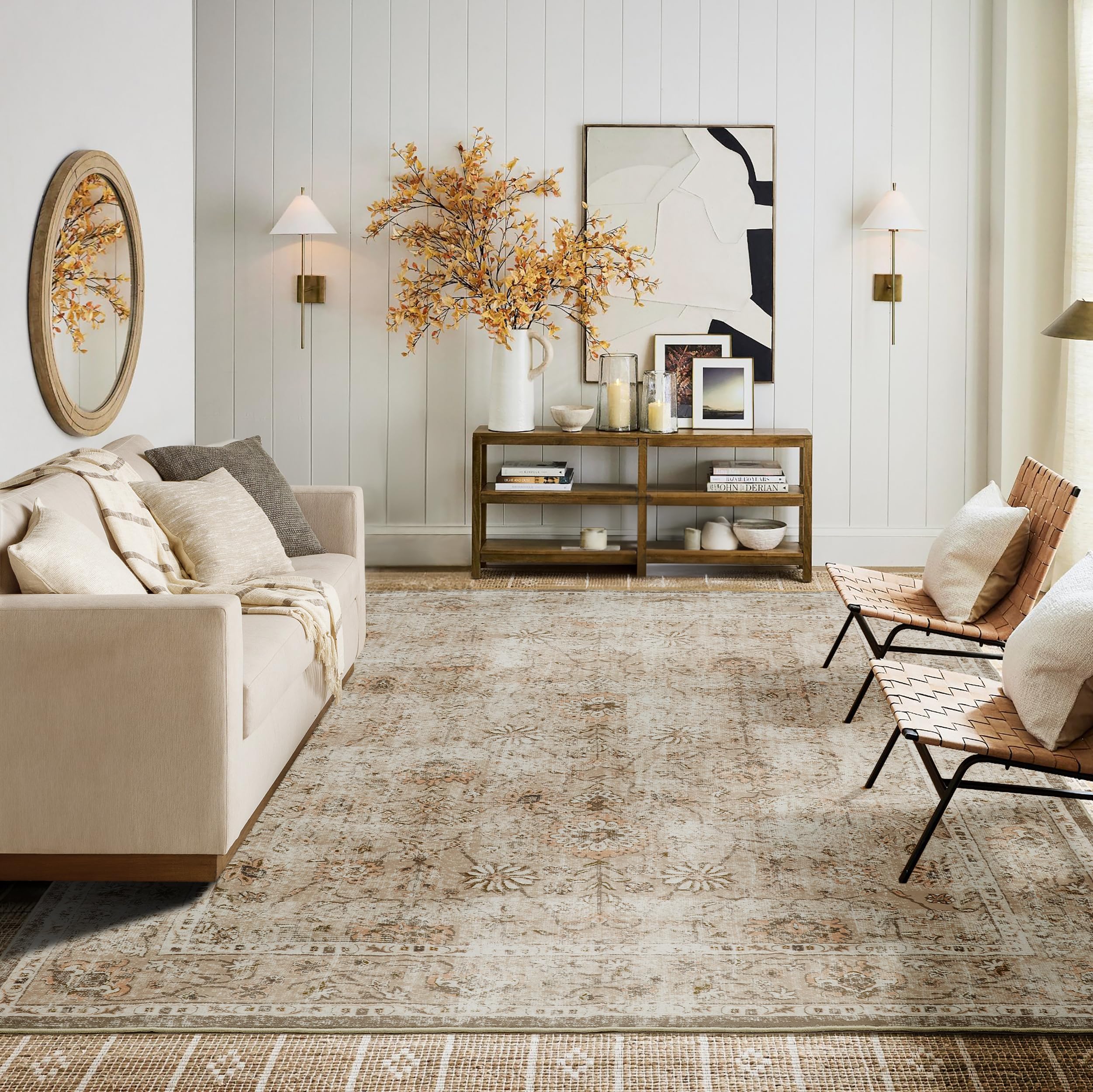 ACME Furniture RUG 60cm×60cm 美品 Amazon.com: LIMON HOME Washable Area Rug 6x9, Large Soft Rugs for