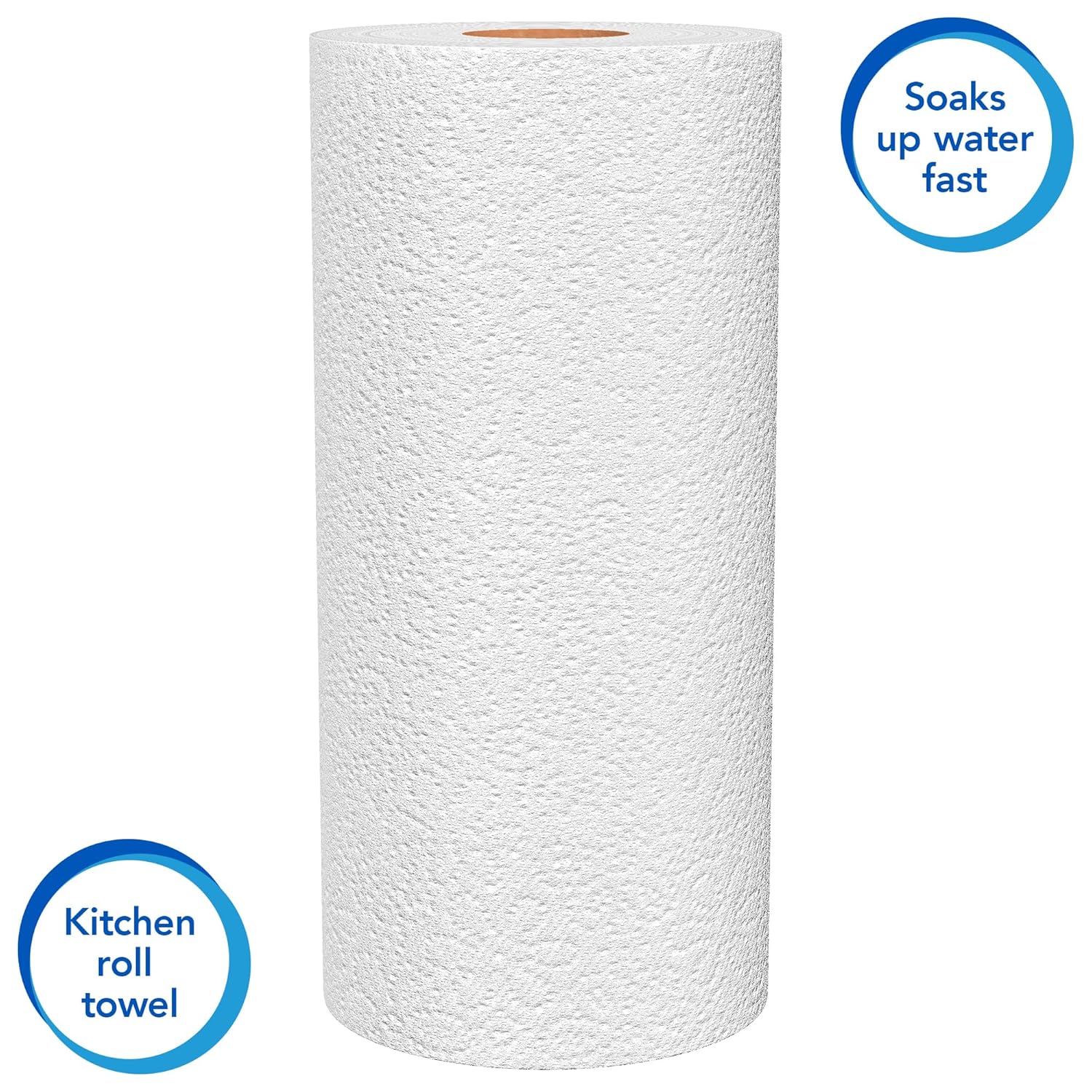 Scott Professional Kitchen Paper Towels (53930) with Fast-Drying Absorbency Pockets, Perforated MEGA Paper Towel Rolls, 112 Sheets/Roll, 20 Rolls/Case