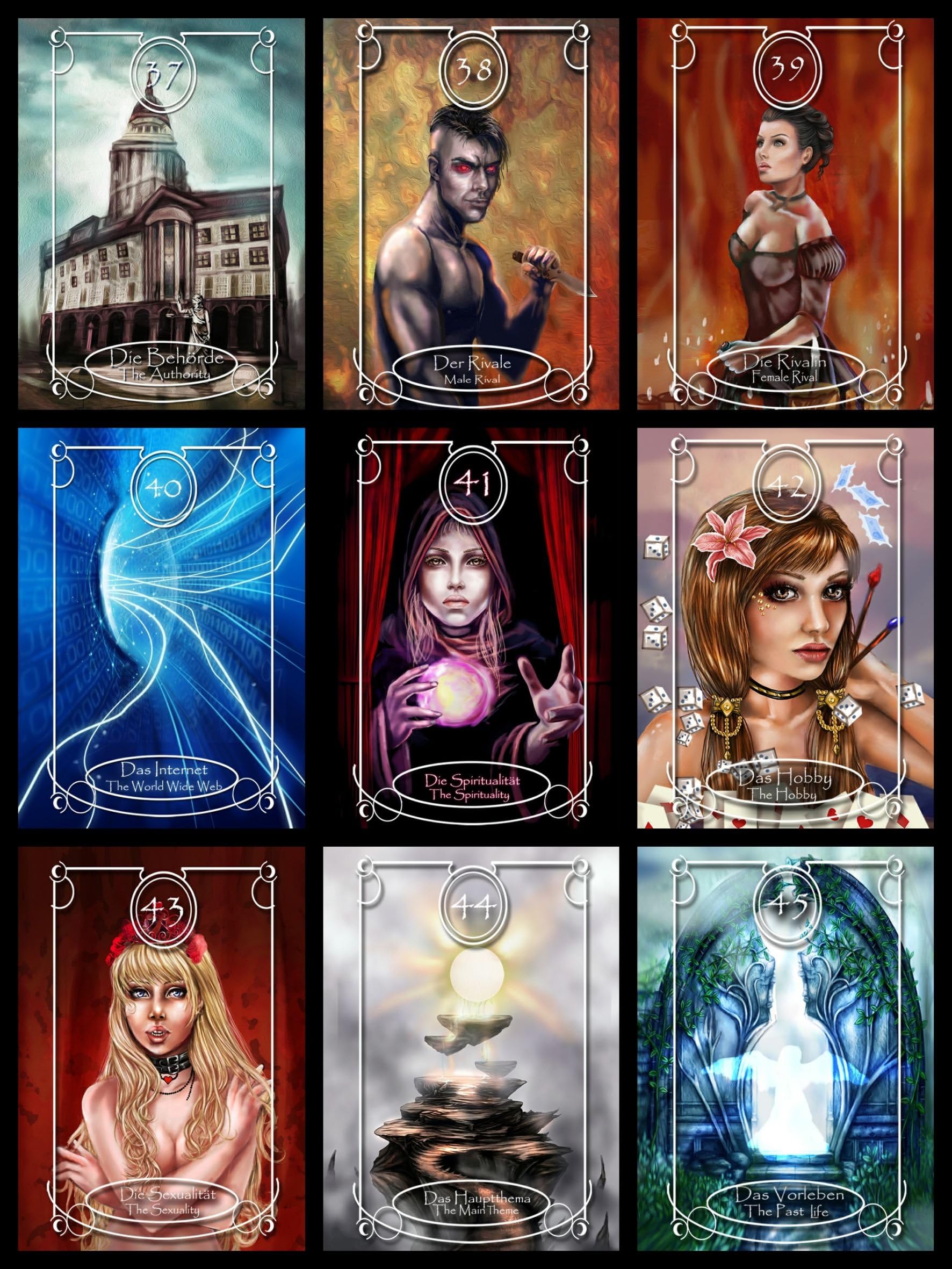 Universal Lenormand Add On Cards 37 - 45 Limited Edition Unbound – 1 Jan. 2016