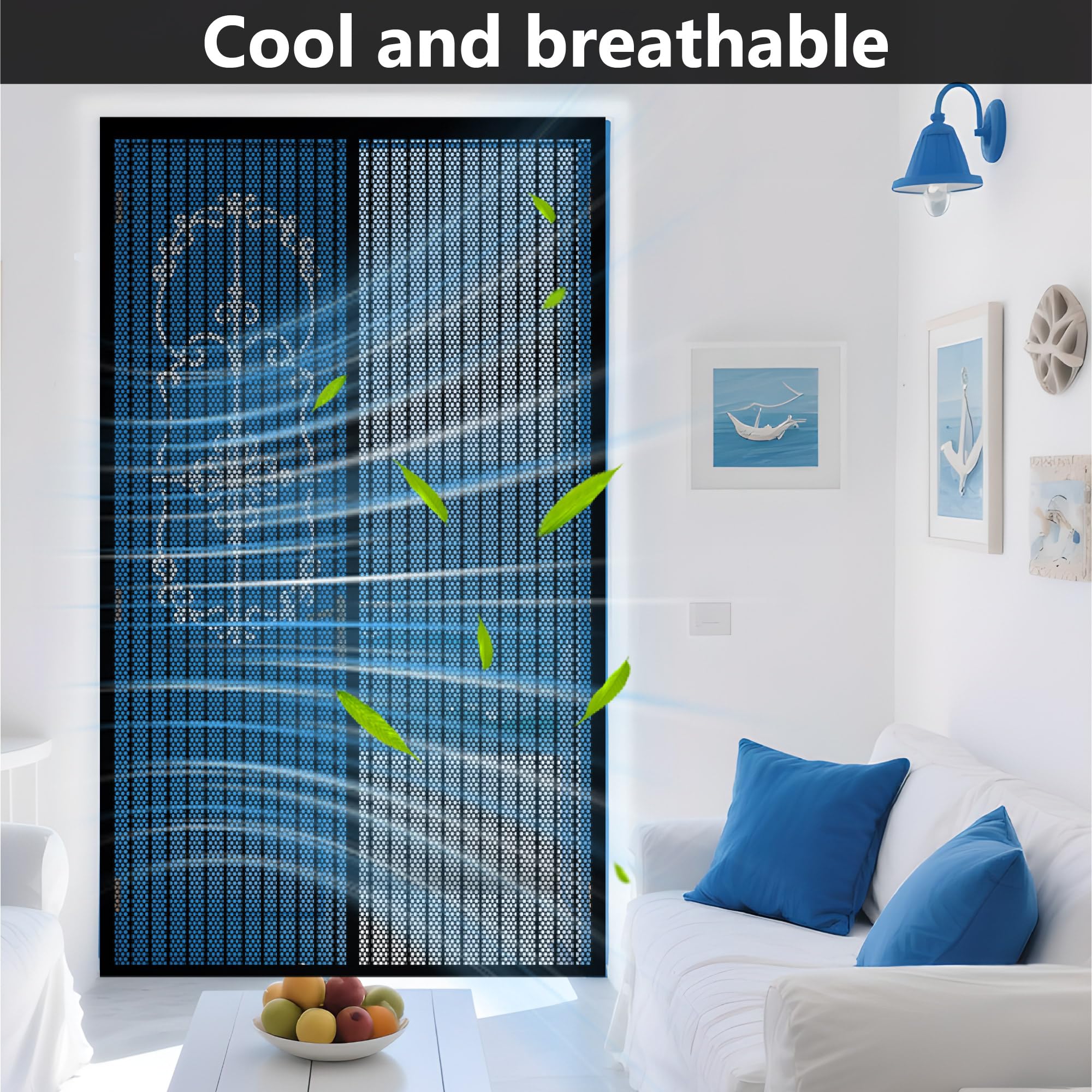 Agnetic Fly Screen Door, 90 * 210c Fly Insect Screen Door Heavy Duty - View #11