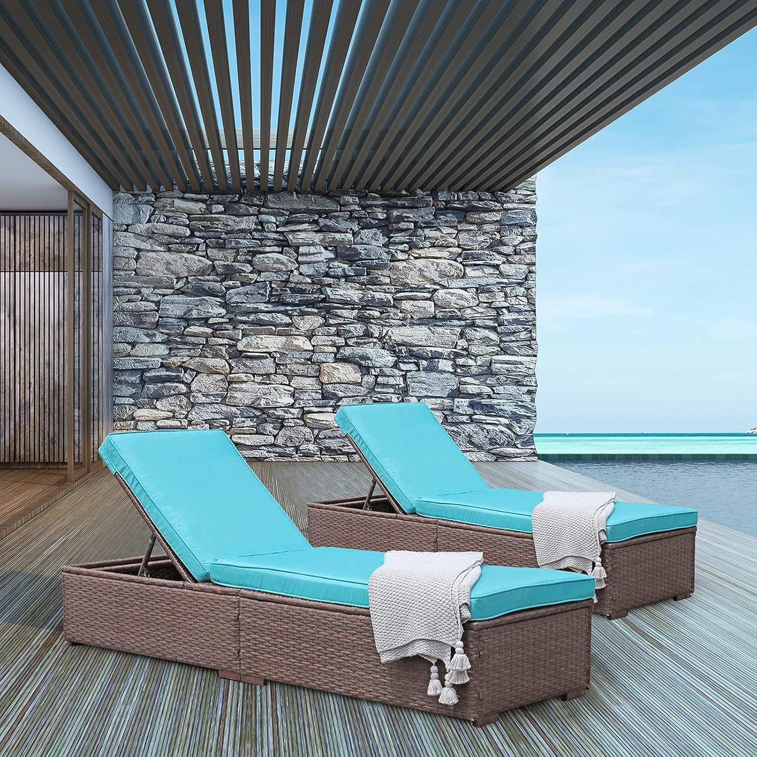 Buy Super Patio Outdoor Chaise Lounge Chair