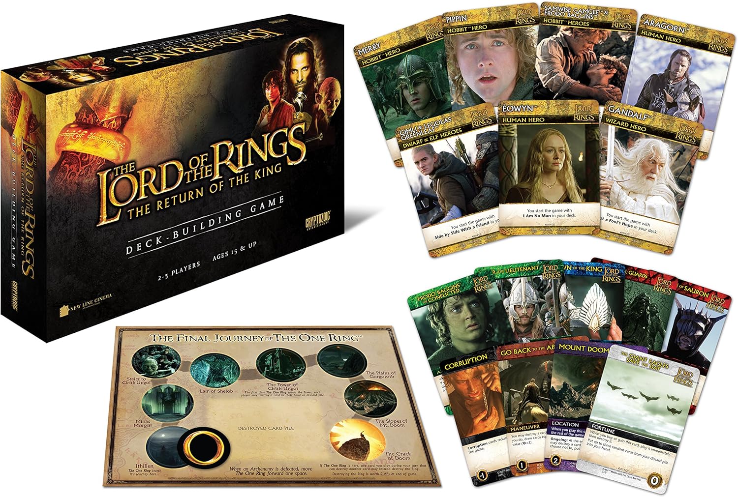 The Lord of The Rings: The Return of King Deck Building Game