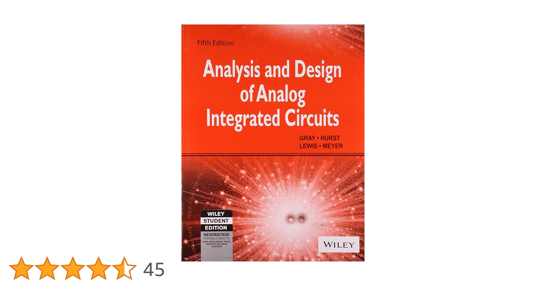 Analysis and Design of Analog Integrated Circuits, 5ed, ISV | IM Analysis and Design of Analog Integrated Circuits, 5ed, ISV | IM