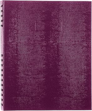 Blueline NoteProTM Notebook, Indexing System, 10.75" x 8.5", 150 Pages, Grape A10150.RAS