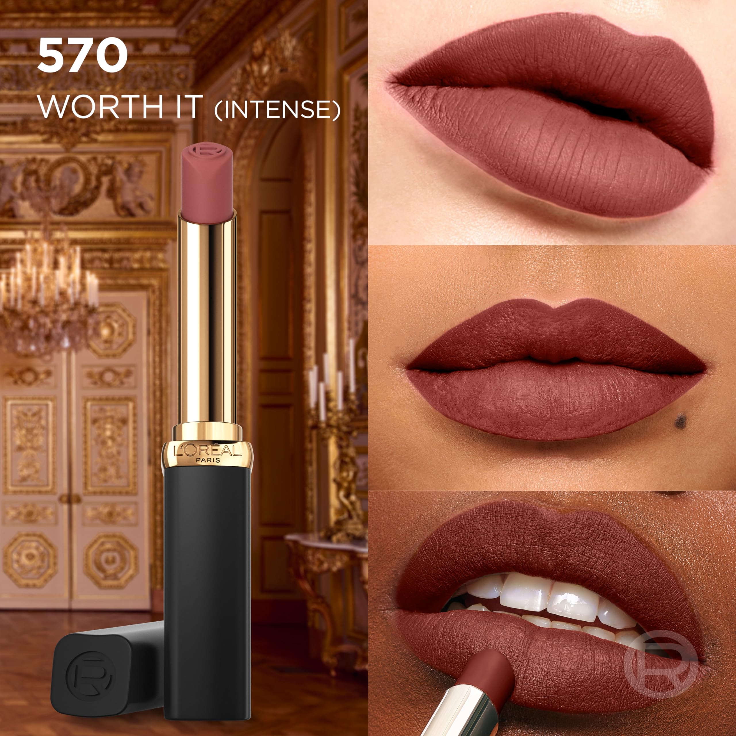 L'Oreal Paris Color Riche Intense Volume Matte Ruj - 570 Worth It Intense
