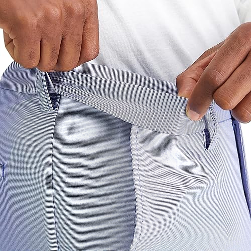 Miniatura 4 de Haggar Cool 18 Pro - Pantalones cortos de golf elásticos en 4 direcciones para hombre, entrepierna de 7 y 9.5 pulgadas