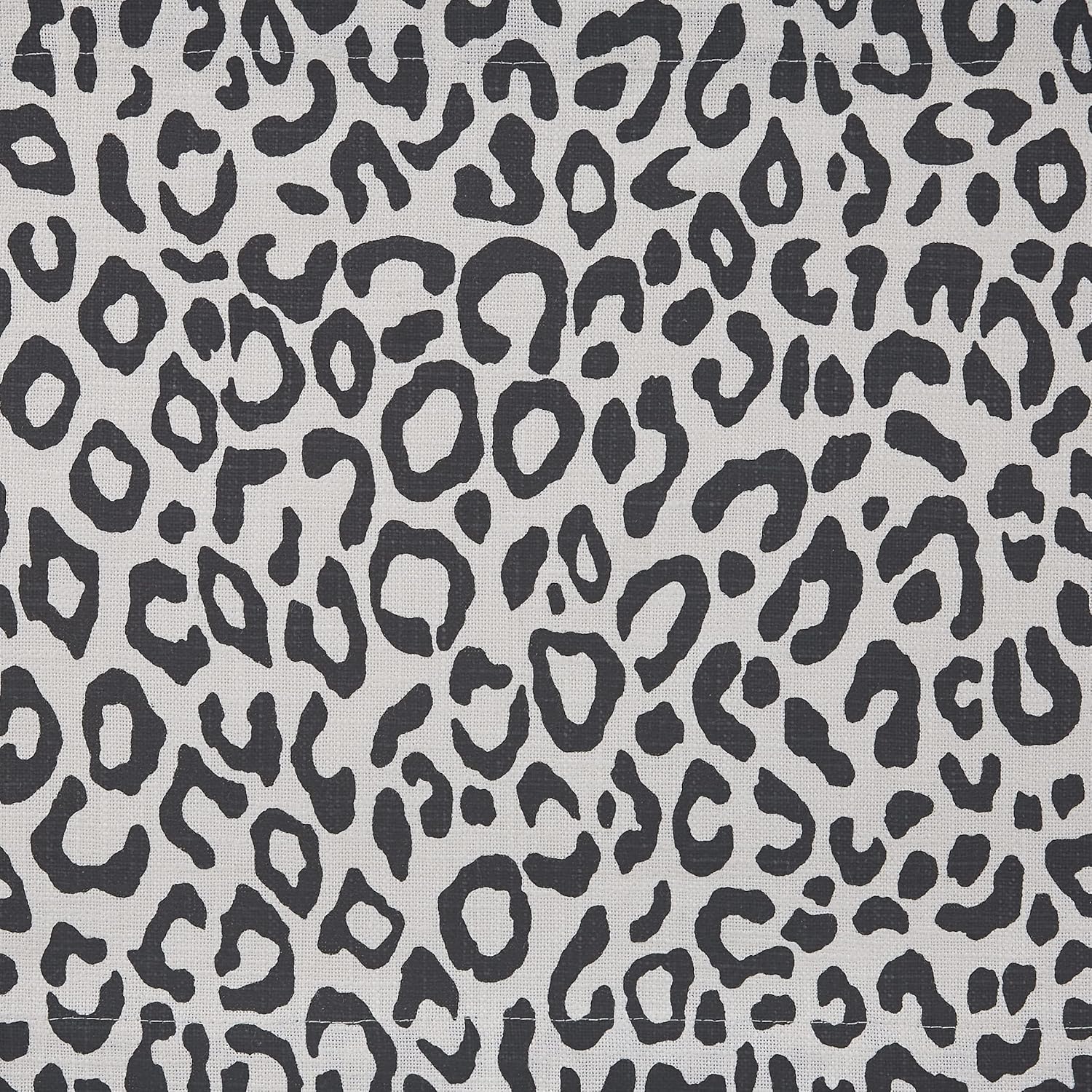 Split P Black Safari Leopard Print Placemat Set of 4