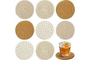 Bohemian Thanksgiving Drink Coasters for All Kinds of Cups