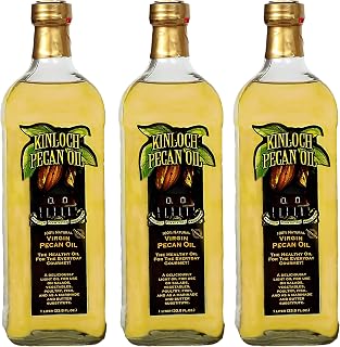 Kinloch Plantation Products Pecan Oil, Three (3) 1000 ML Bottles