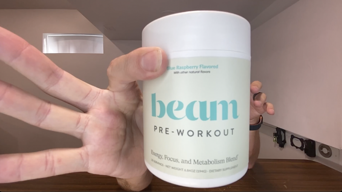 BEST Pre Workout Powder for Men? | Beam Blue Raspberry Powders