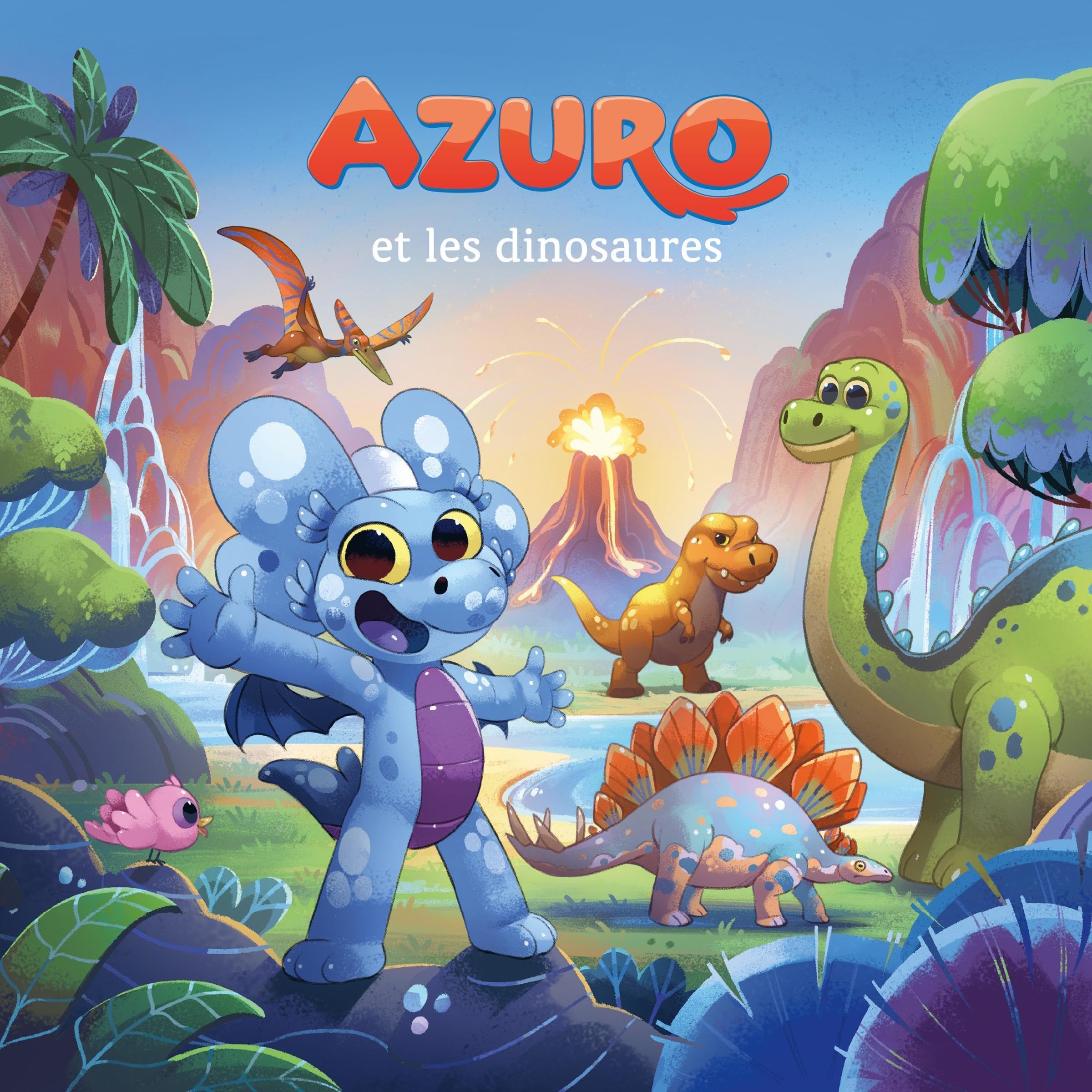 Cover art for Azuro et les dinosaures