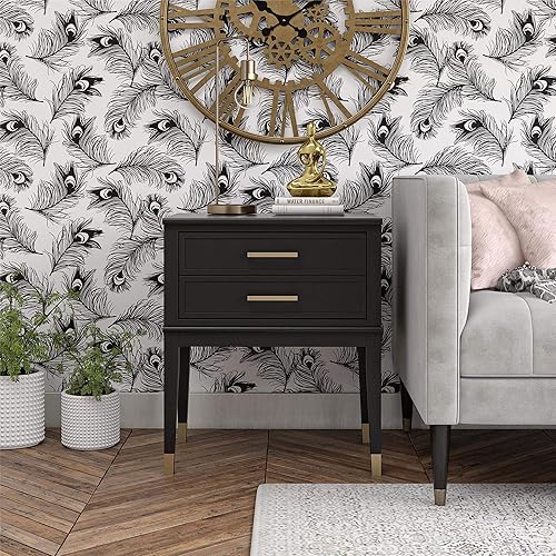 Miniatura 19 de CosmoLiving Westerleigh cómoda con cajones Blanco,Gris (Dove Gray),Negro -