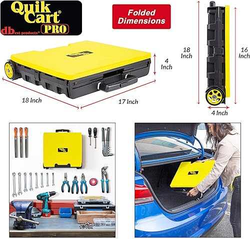 Miniatura 4 de dbest products Quik Cart - Carrito multiuso plegable