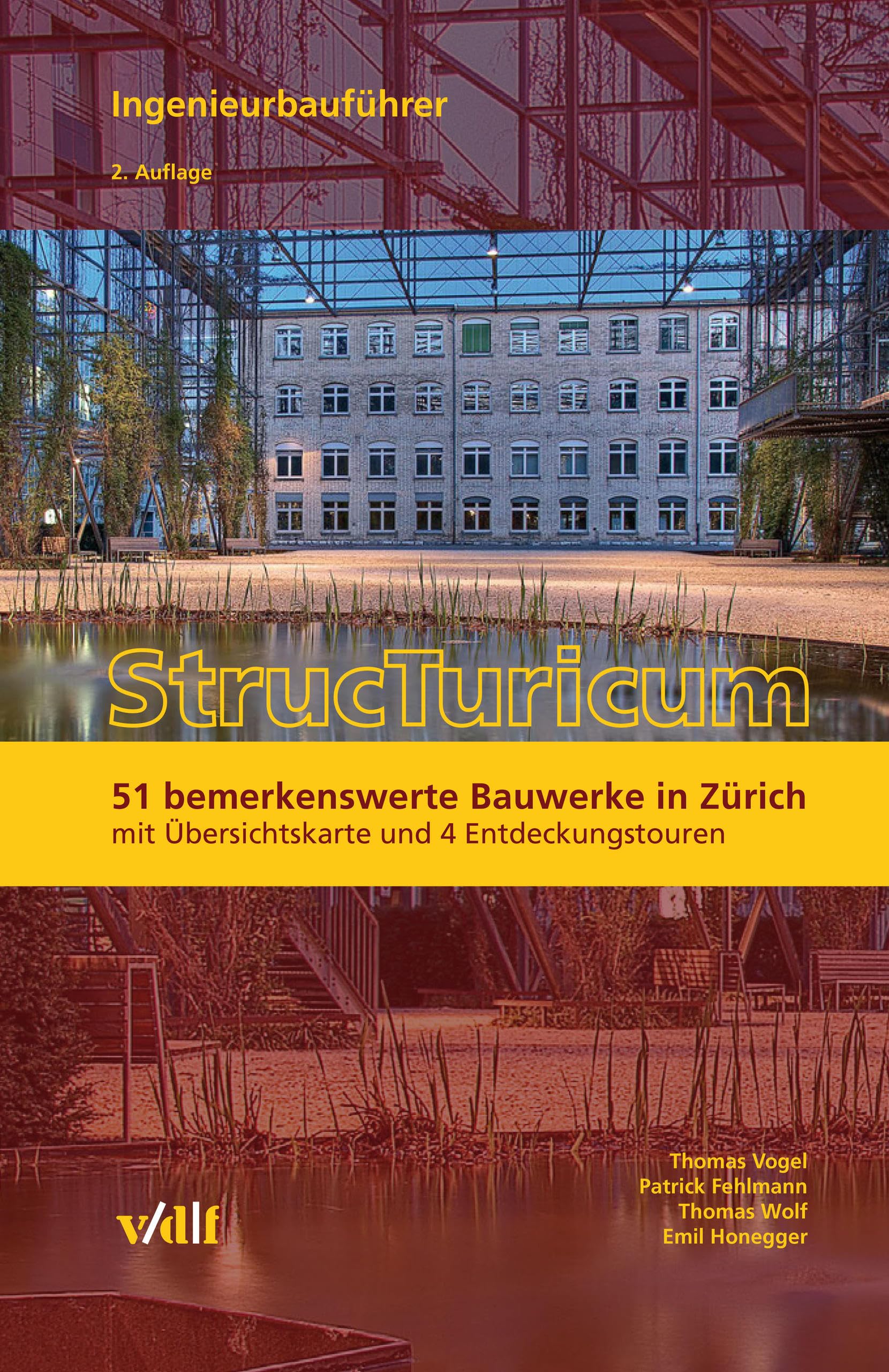 Ouvrage Ingenieurbauführer d'ingénierie civile avec carte de Zurich
