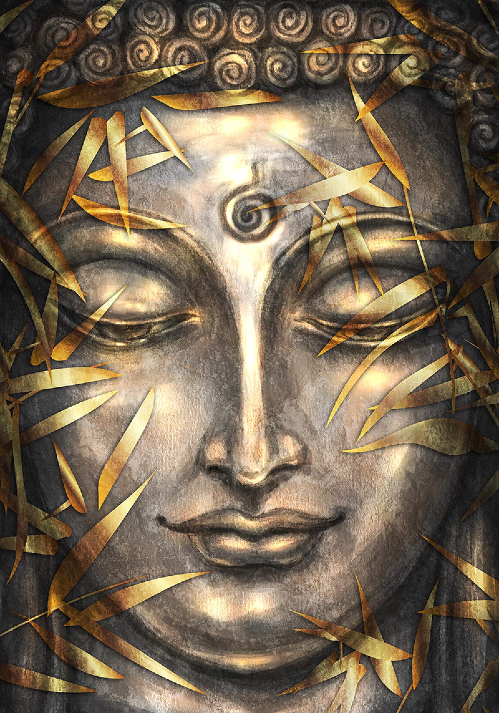 Amazon｜神仏アートキャンバスプリントメイキング絵画現代仏像 