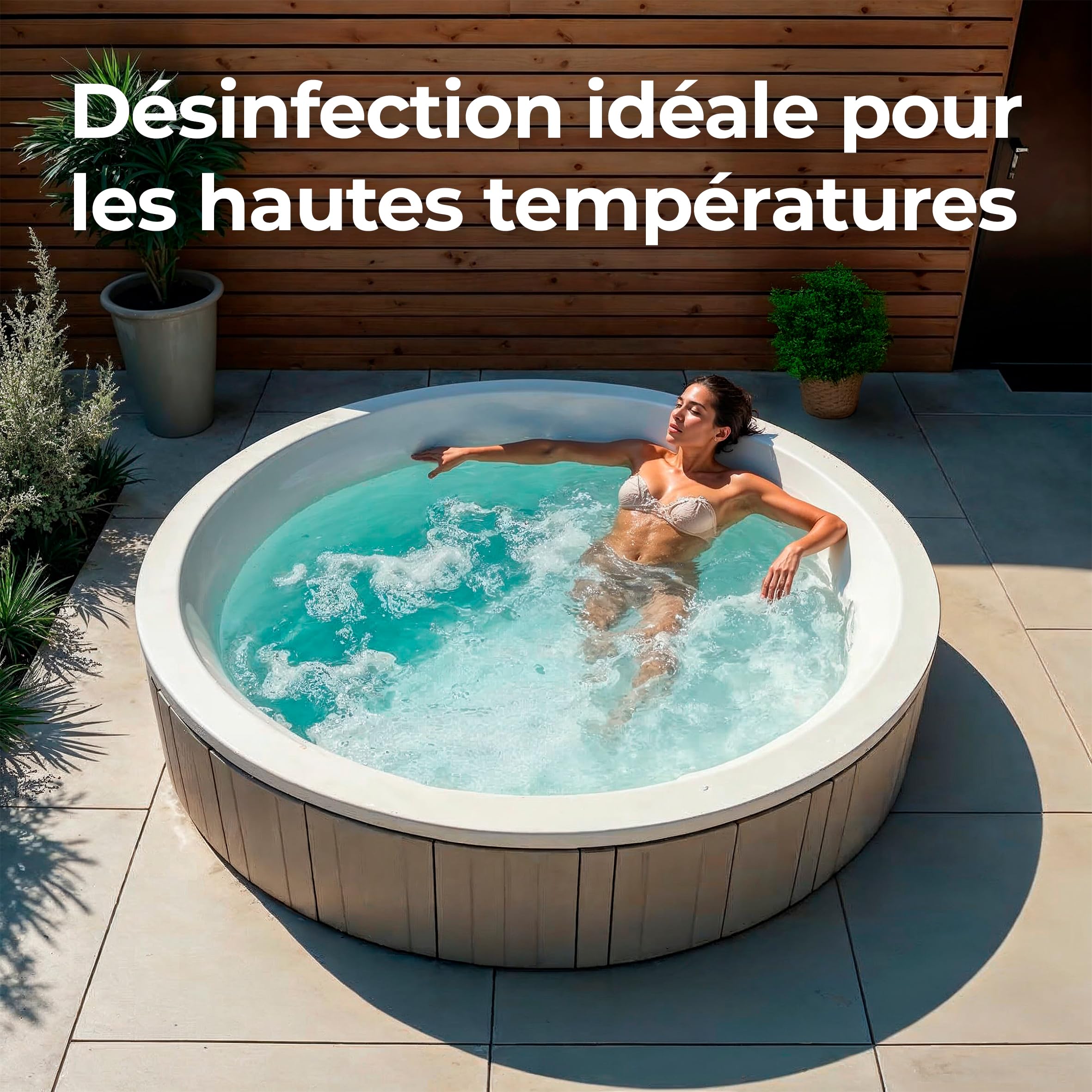 GRE 76024 - Brome en Pastilles. Désinfection efficace de l’eau de la piscine sans chlore, sans odeurs ni irritations. Idéal pour piscines et spas – 5 kg.