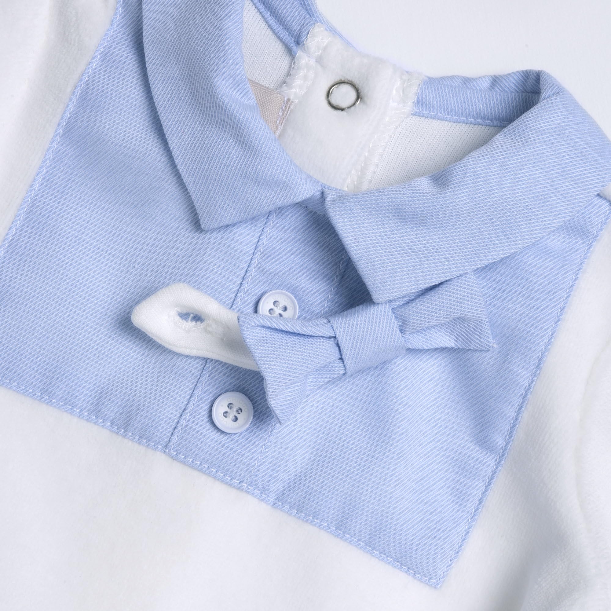 Chicco, Completo Neonato, Set Coprifasce e Ghettine in Morbida Ciniglia, Abbigliamento Bambino 0-24 Mesi, Designed in Italy
