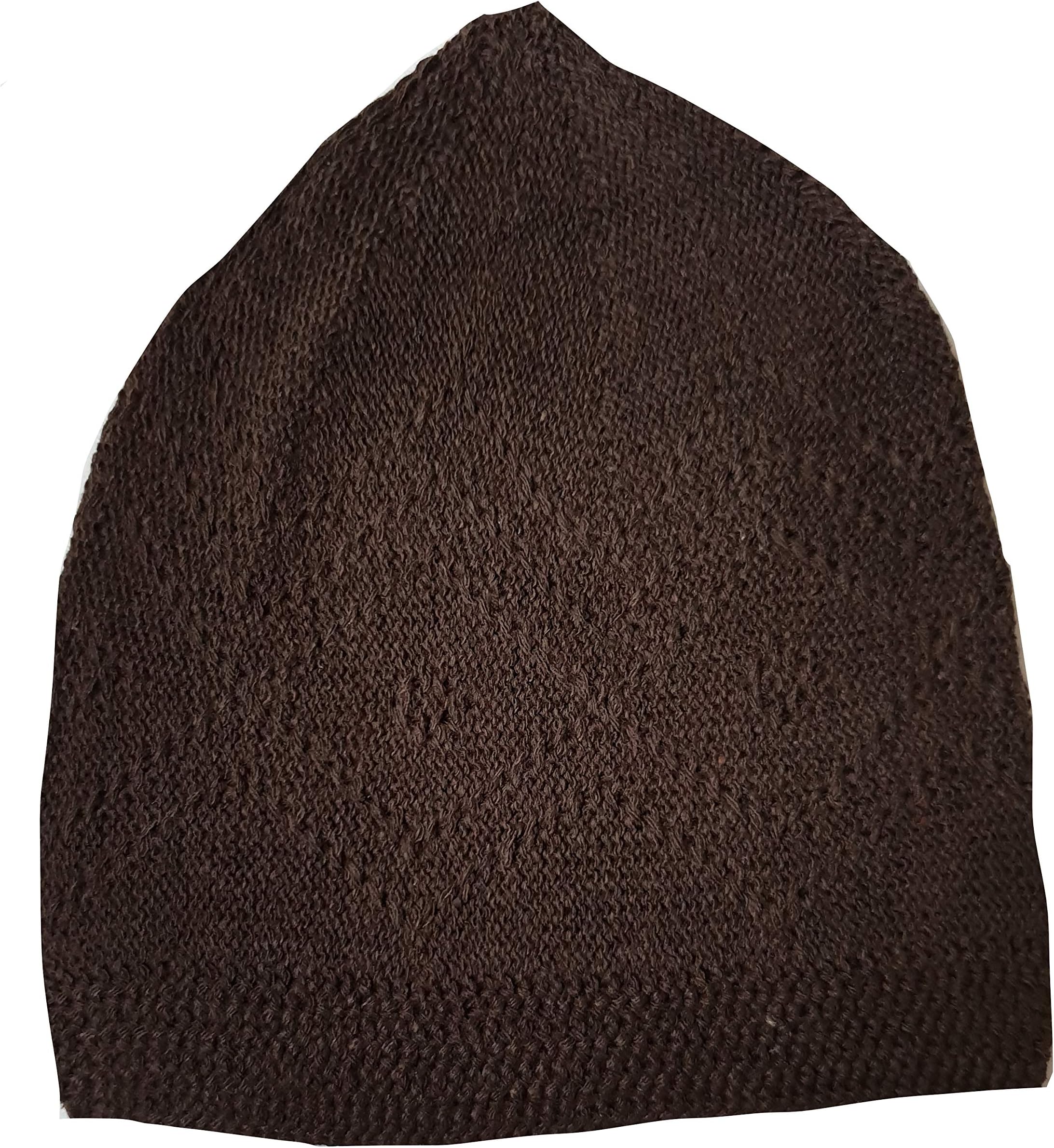 SHI Boutique Mens Boys Kufi Koofi Skull Cap Islamic Muslim Prayer Hat Headwear in 7 Colours
