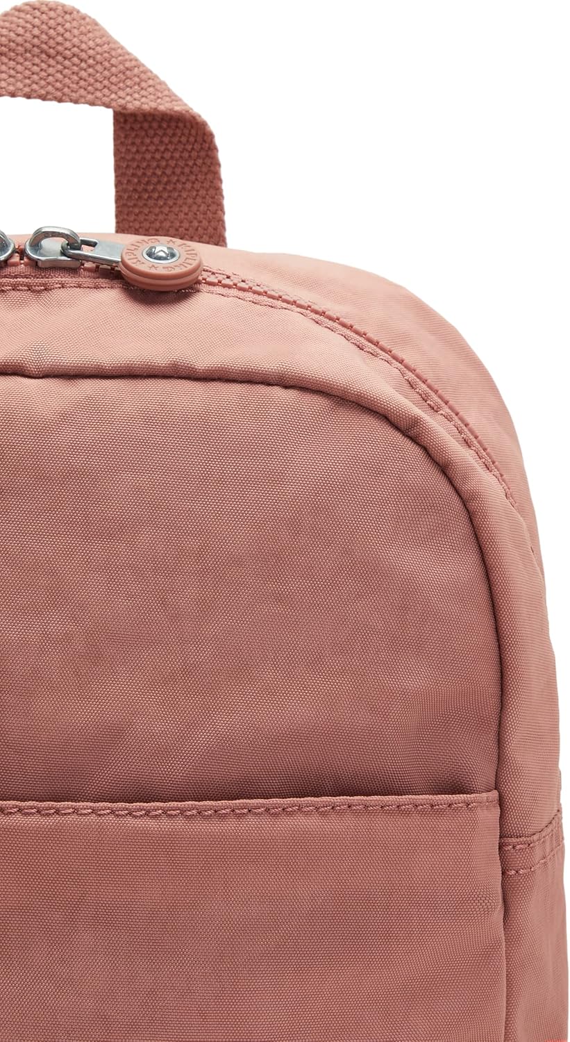 Kipling Women's Ferris Backpack, Adjustable Padded Straps, Monkey Keychain, Accessories Organizer, Nylon Bag