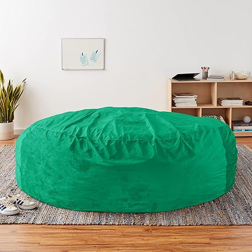 Miniatura 262 de Chill Sack - Funda para puf Microgamuza - Carbón - Solo funda,Microsuede - Chocolate - Solo funda,Microsuede - Azul marino - Solo funda,Guijarro -