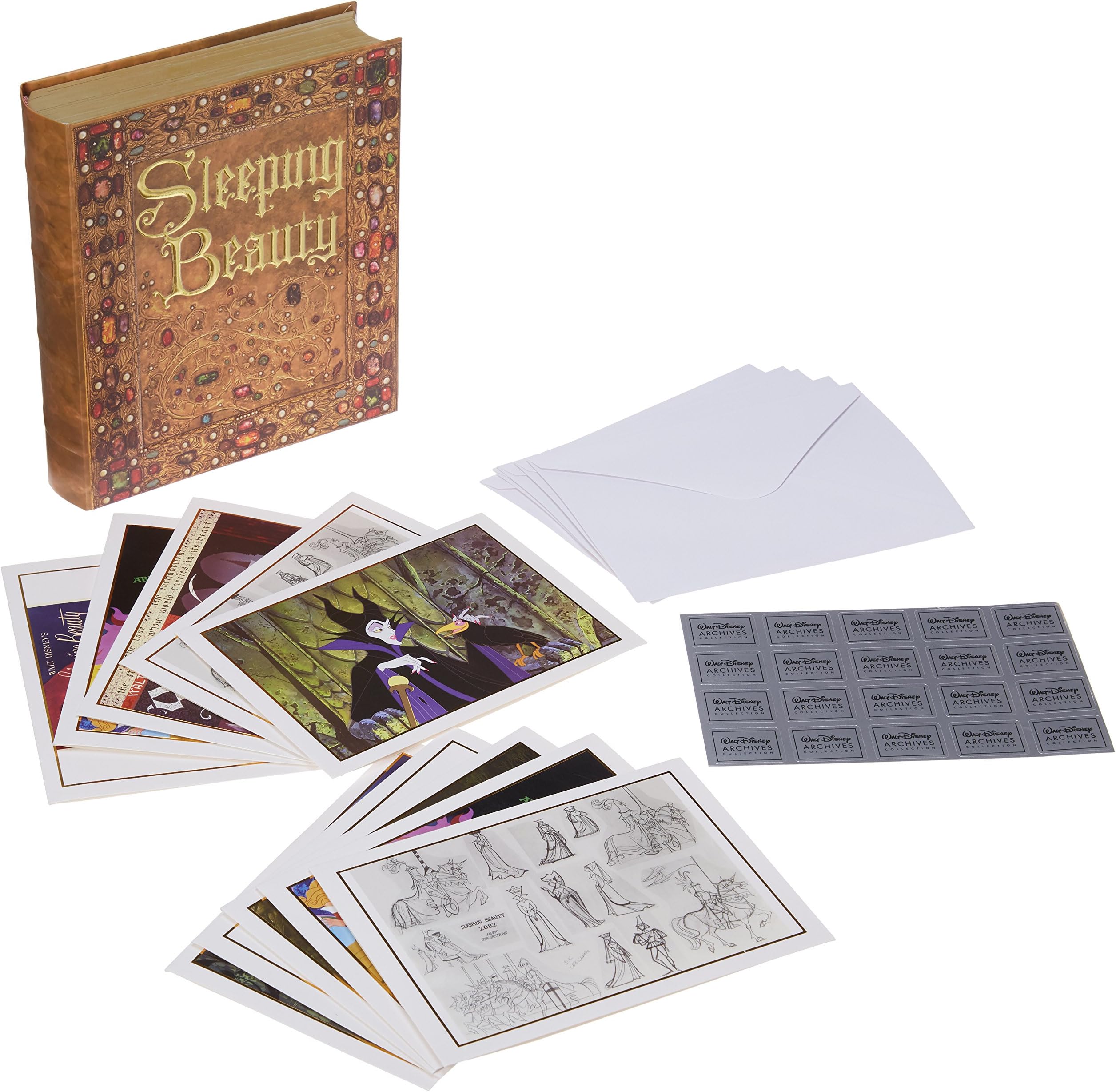 Walt Disney Archives Collection Sleeping Beauty Notecard Set w/Keepsake Book
