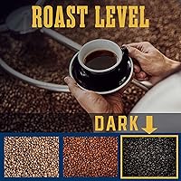 Vista 3 de Boyer's Coffee, Café expreso, tostado oscuro, grano entero, bolsa de 2.25 libras (1 unidad)