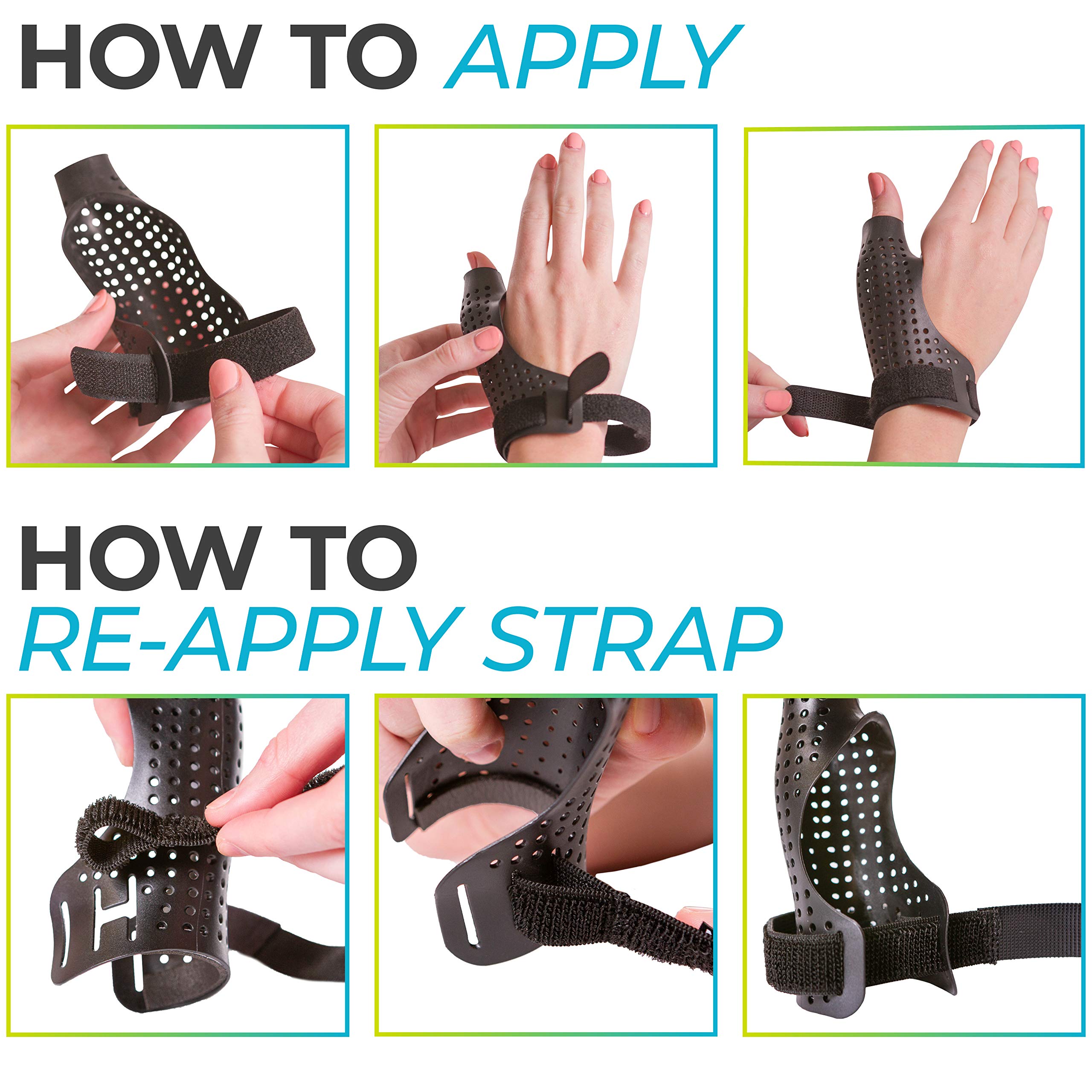 Buy BraceAbility Hard Plastic Thumb Splint Arthritis Treatment Brace